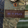 Secondhand Etro Checkered Wool Coat - '20s
