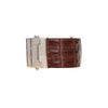 Secondhand Roberto Cavalli Brown Leather Watch - '10s
