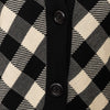 Secondhand Valentino Studio Checkered Wool Set - '90s