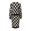 Secondhand Valentino Studio Checkered Wool Set - '90s