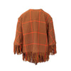 Secondhand Sacai Plaid Poncho - '10s