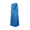 Secondhand Balenciaga Metallic Blue Dress - '10s