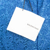 Secondhand Balenciaga Metallic Blue Dress - '10s