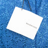Secondhand Balenciaga Metallic Blue Dress - '10s