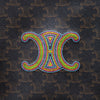 Secondhand Celine Mini Vertical Cabas Tote with Embroidery - '20s