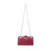Secondhand Chanel Leather Lambskin Python Handbag - '10s