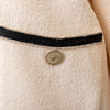 Secondhand Chanel High Neck Wool Coat - '10s