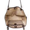 Secondhand Gucci Monogram Canvas Tattoo Heart Tote Bag - '10s