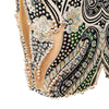Secondhand Collection Privée Printed Skirt with Embellishment - '80s