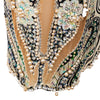 Secondhand Collection Privée Printed Skirt with Embellishment - '80s