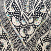 Secondhand Collection Privée Printed Skirt with Embellishment - '80s