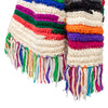 Secondhand Collection Privée Fringed Knitted Poncho - '10s
