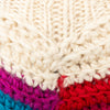 Secondhand Collection Privée Fringed Knitted Poncho - '10s