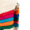 Secondhand Collection Privée Fringed Knitted Poncho - '10s