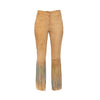 Secondhand Roberto Cavalli Suede Pant with Crystals - '00s