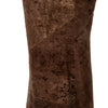 Secondhand Roberto Cavalli Laser-cut Suede Pant - '00s