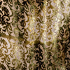 Secondhand Roberto Cavalli Green Velvet Printed Dress - '00s