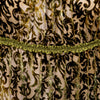 Secondhand Roberto Cavalli Green Velvet Printed Dress - '00s
