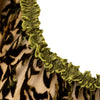Secondhand Roberto Cavalli Green Velvet Printed Dress - '00s