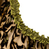 Secondhand Roberto Cavalli Green Velvet Printed Dress - '00s