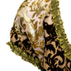 Secondhand Roberto Cavalli Green Velvet Printed Dress - '00s