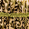 Secondhand Roberto Cavalli Green Velvet Printed Dress - '00s