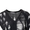 Secondhand Alexander McQueen Destroyed T-Shirt - '10s
