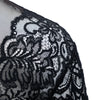 Secondhand Marvel Sheer Embroidered Bodysuit - '90s