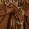 Secondhand Scervino Nylon Coat with Fur - '90s