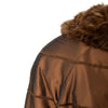 Secondhand Collection Privée Satin Coat with Fur - '90s