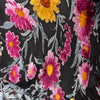 Secondhand Valentino Night Velvet Embossed Top - '90s