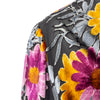 Secondhand Valentino Night Velvet Embossed Top - '90s