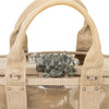 Secondhand Prada Crystal Embellished PVC Canvas Frame Bag - '10s