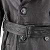 Secondhand Burberry Lambskin Leather Trench Coat - '00s