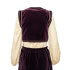 Secondhand Saint Laurent Russian Ballet Vest and Skirt Set - '70s