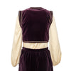 Secondhand Saint Laurent Russian Ballet Vest and Skirt Set - '70s