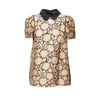 Secondhand Louis Vuitton Printed Top with Collar - '10s