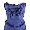 Secondhand Moschino Ruffled Corset Dress - '10s