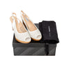 Secondhand Fratelli Rossetti Perforated Leather Heel Sandals - '10s