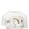Secondhand Helmut Lang x i-D Printed Crop T-shirt - '90s