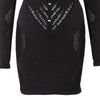 Secondhand Balmain Stretchy Jacquard Dress - '10s