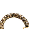 Secondhand Salvati Diamonds and Gold Hoop Earrings - '10s