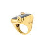 Secondhand Pomellato Ritratto London Blue Topaz Ring - '10s