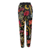 Secondhand Versace Floral Baroque Velvet Trousers - '10s