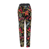 Secondhand Versace Floral Baroque Velvet Trousers - '10s