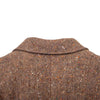 Secondhand Valentino Maroon & Brown Boucle Wool Jacket - '80s