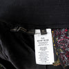 Secondhand Versace Floral Baroque Velvet Trousers - '10s