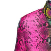 Secondhand Versace Fitted Snake Print Shirt - '10s