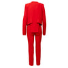 Secondhand Givenchy Red Suit - '10s