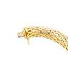 Secondhand Vintage 18K Yellow Gold Woven Collar Necklace - '80s